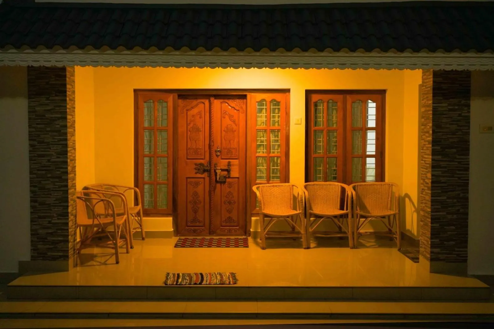 Varkala- Aroma Ac Pvt Villa Hammocks Kitchen